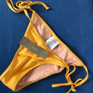 J. Crew PLAYA Goldenrod Bikini Bottom Small